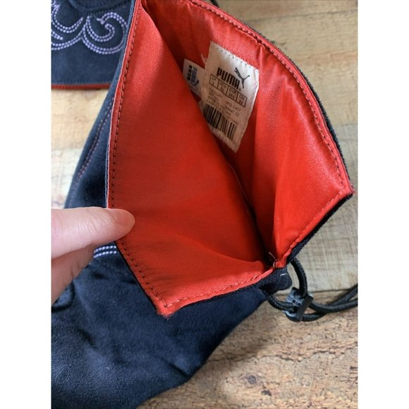 Womens PUMA Mid Calf Sneaker/ Boot Size 5.5 Black - Picture 9 of 10